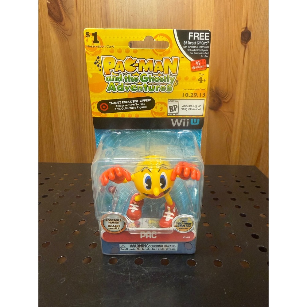Pac-Man and the Ghostly Adventures Pac Figure Target Exclusive Wii U Bandai 2013